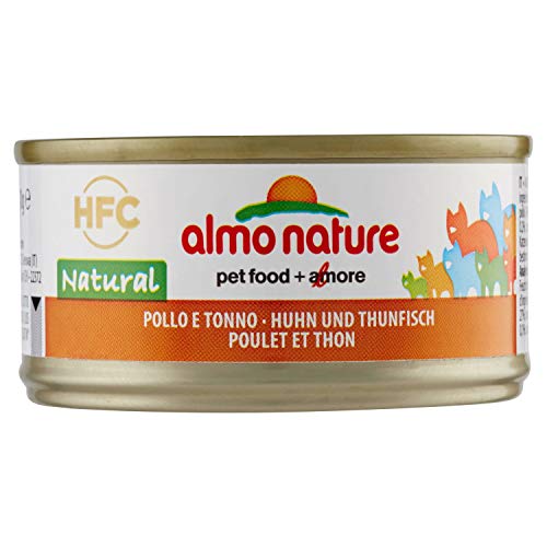 HFC Natural con Pollo e Tonno - Lattina da 70 gr