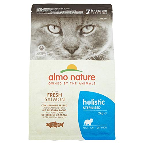 Holisyic Sterilised Dry con Salmone e Riso - Sacco da 2 kg