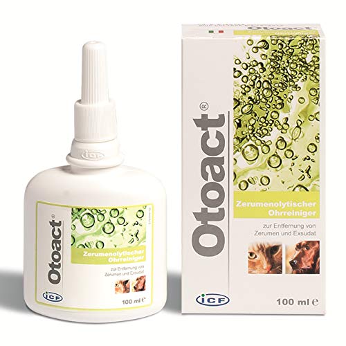 Otoact Detergente Auricolare per Cani e Gatti - Flacone da 100 ml