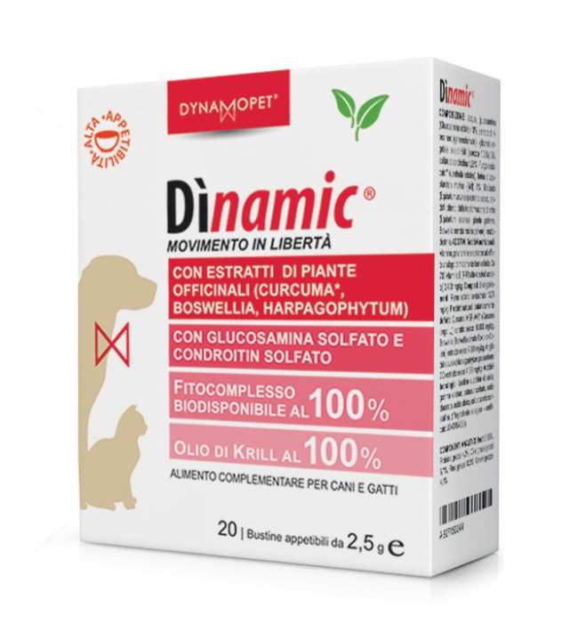 Dinamic - Confezione da 20 Bustine da 2,5