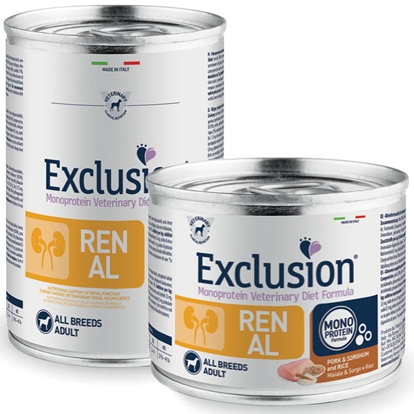 Exclusion Diet Renal All Breed con Maiale, Sorgo e Riso