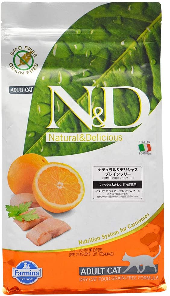 Natural & Delicious Adult Cat con Pesce e Arancia