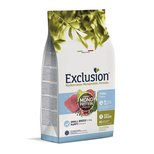 Exclusion Mediterraneo Small Puppy al Tonno 